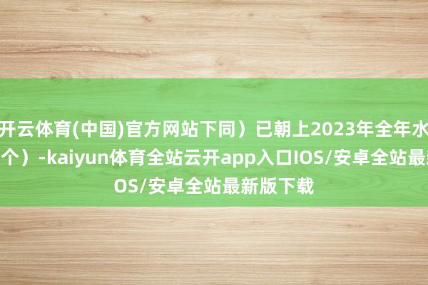 开云体育(中国)官方网站下同）已朝上2023年全年水平（103个）-kaiyun体育全站云开app入口IOS/安卓全站最新版下载