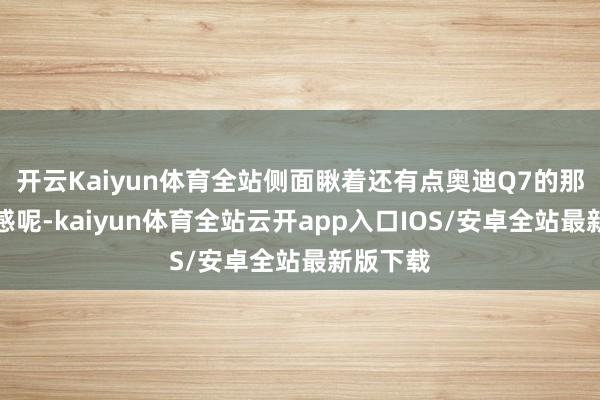 开云Kaiyun体育全站侧面瞅着还有点奥迪Q7的那种豪华感呢-kaiyun体育全站云开app入口IOS/安卓全站最新版下载