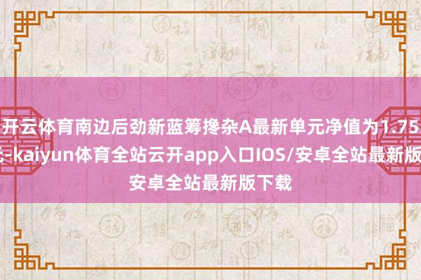 开云体育南边后劲新蓝筹搀杂A最新单元净值为1.7533元-kaiyun体育全站云开app入口IOS/安卓全站最新版下载
