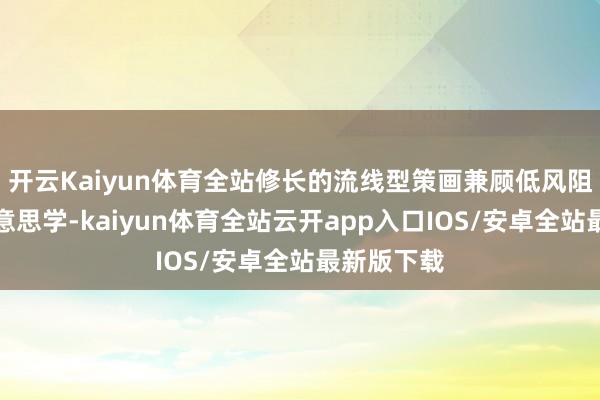 开云Kaiyun体育全站修长的流线型策画兼顾低风阻和造型好意思学-kaiyun体育全站云开app入口IOS/安卓全站最新版下载