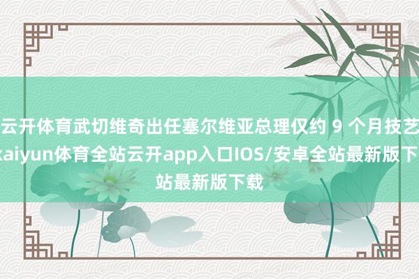 云开体育武切维奇出任塞尔维亚总理仅约 9 个月技艺-kaiyun体育全站云开app入口IOS/安卓全站最新版下载